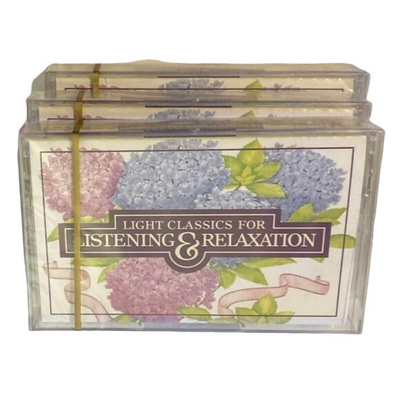 Reader's Digest LIGHT CLASSICS Listening & Relaxation Cassettes 3-Tape Set NEW - Picture 3 of 4